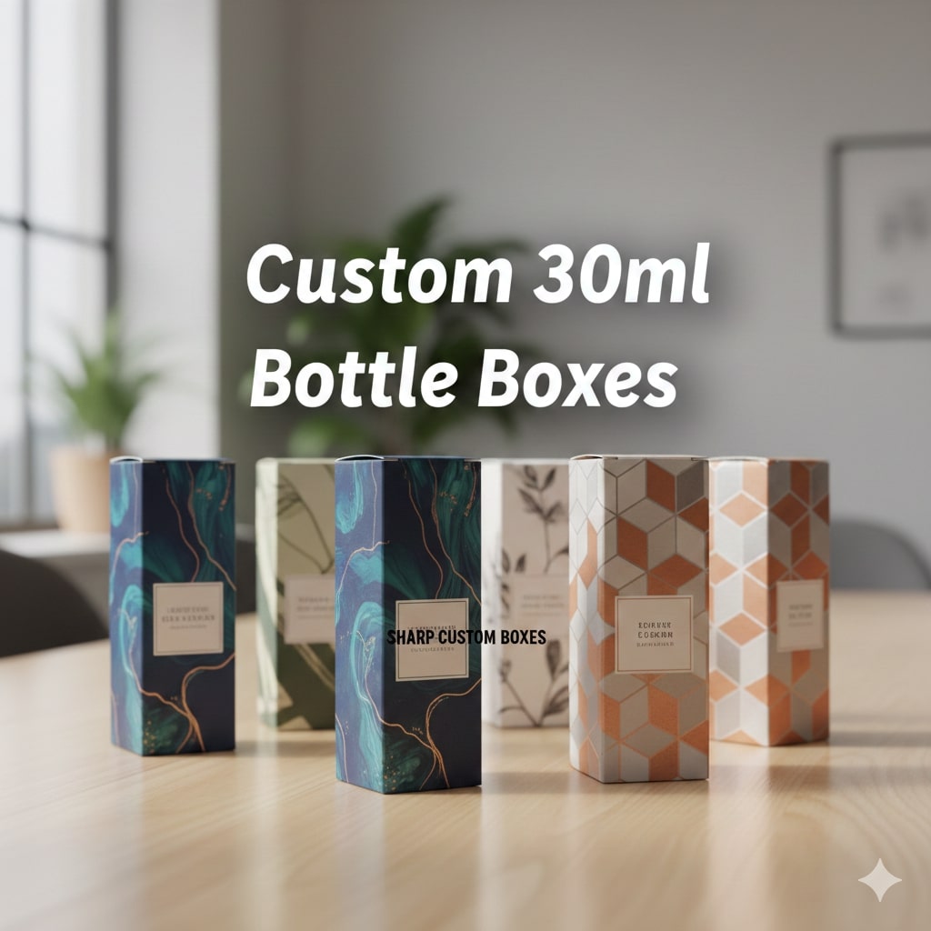 Custom 30ml Bottle Boxes