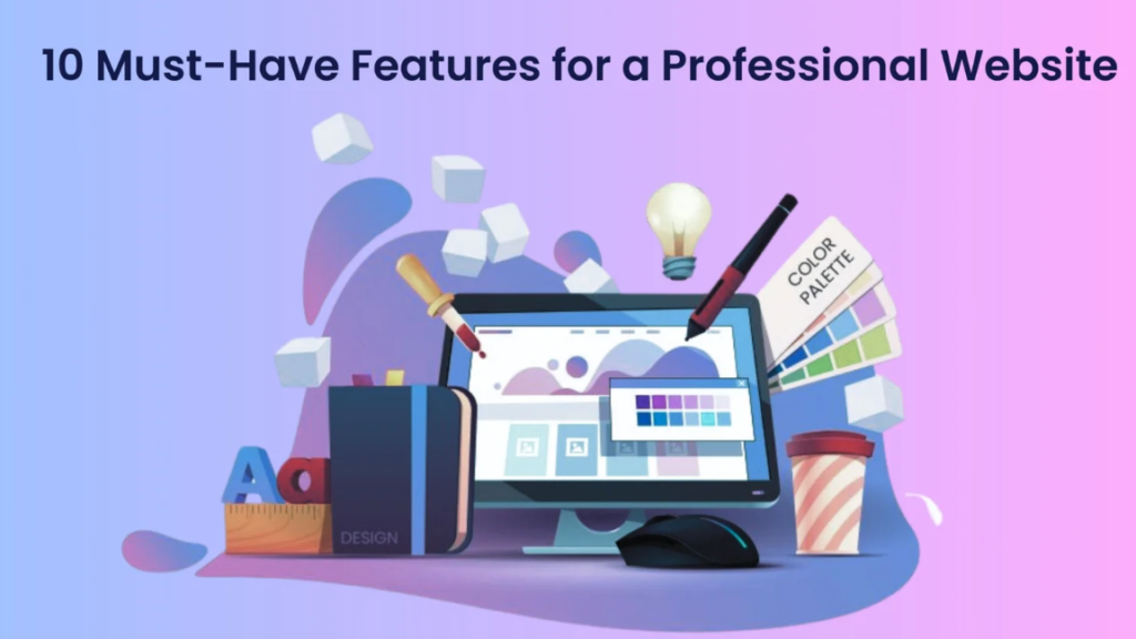 Professional Website Features