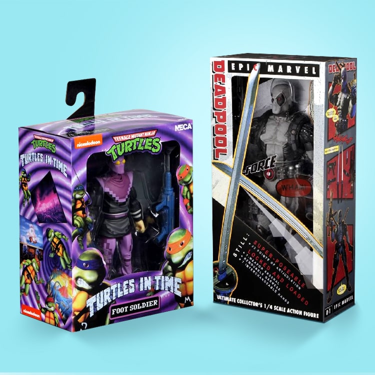 Custom Printed Action Figure Boxes
