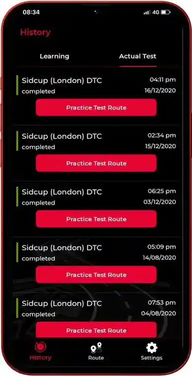 App for Driving Test